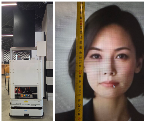 Figure 60: Fully Assembled Pheripheral Housing and AI Avatar Eye Height